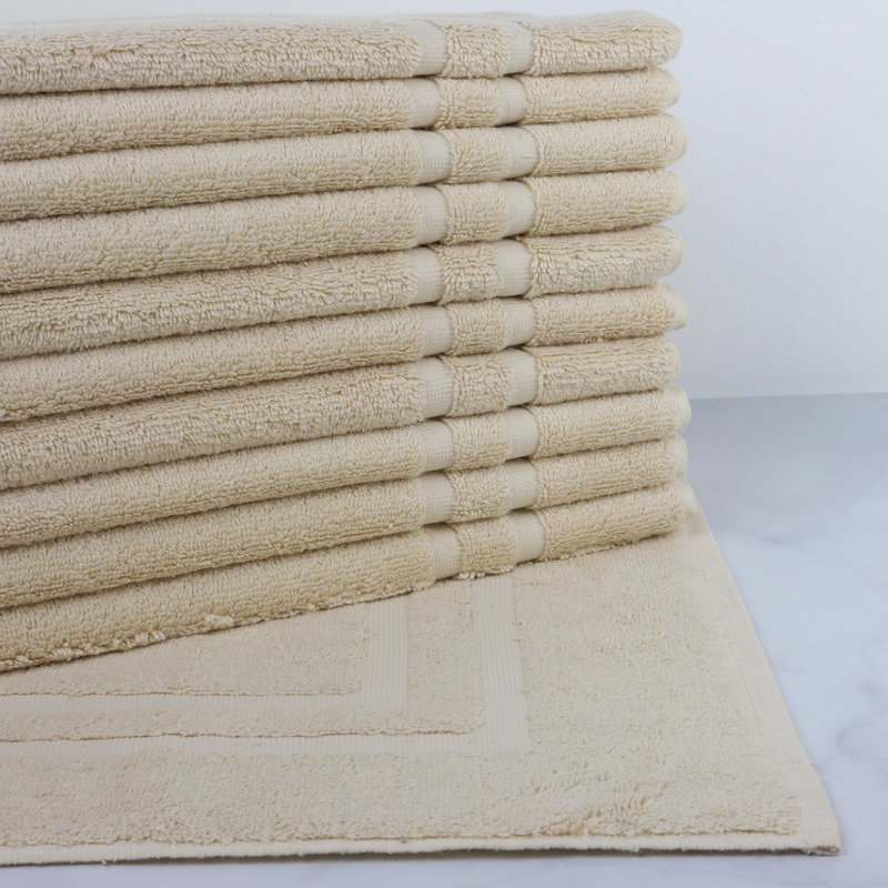 Crown Touch Super Plush Bath Towel, Beige
