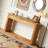 Fluted Sofa Entryway Foyer Table