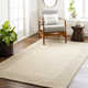 Dolma Hand Loomed Cream/Khaki Rug