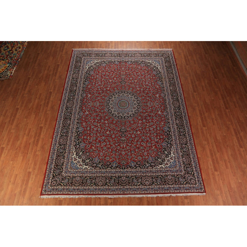 Tapis turc traditionnel à motif d'animaux 10 x 13