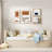 Upholstered Daybed With Pop Up Trundle-773703818