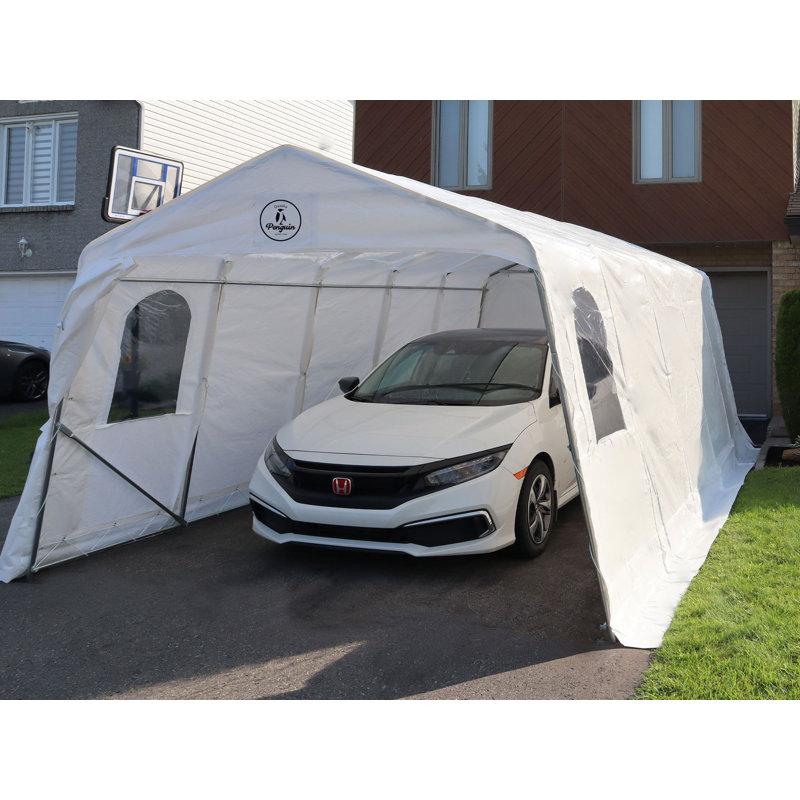11 pi. L 20 pi. D Garage blanc
