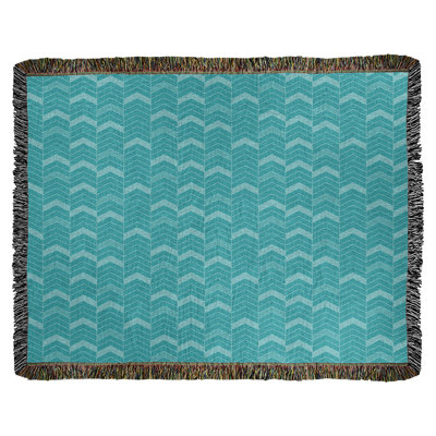 Couverture en coton tissé Rhonda