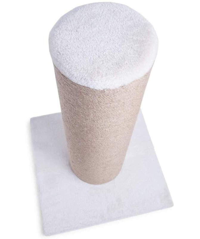 Arlesey Scratching Post, Brown, 33.1cm H x 15.8cm W x 15.8cm D