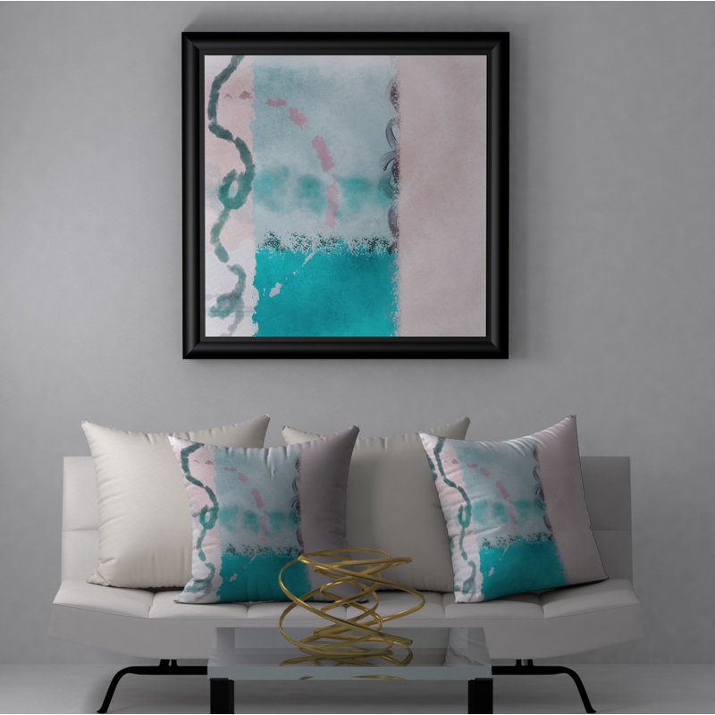 Housse de coussin carrée/insert, 18 po x 18 po