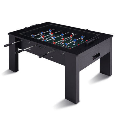 RayChee 42" Foosball Coffee Table, Soccer Game Table with Tempered Glass