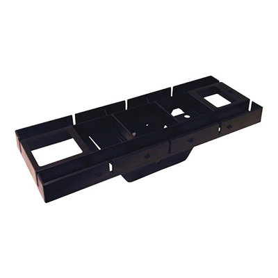 Patriot Plastic, Mailbox Mounting Board, Black