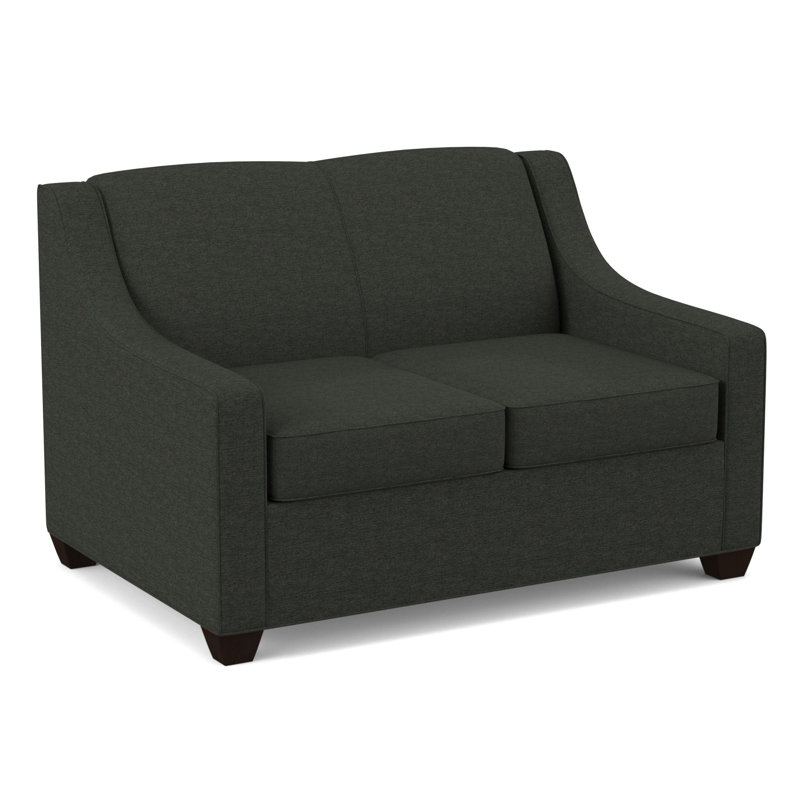 Phillips 52" Square Arm Loveseat with Reversible Cushions, Cafelle, Antic Pepper