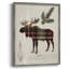 Impression encadrée Woodland Plaid II - bois massif-1659786802