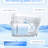 Bidet Toilet With One - Piece Seat, Auto Flush And Open/Close, Heated Seat Adjustable Temperature, Warm Water Wash Dry, Remote Control Function, Sensor Cover, Female Wash, Rear Move Modes, Night