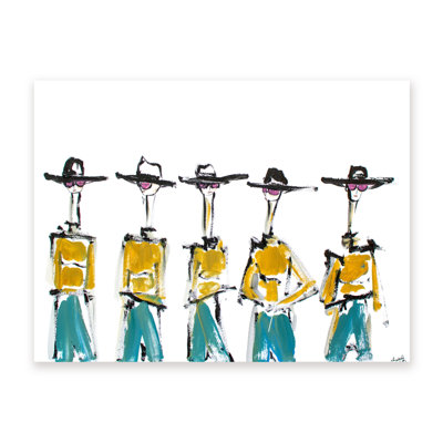 Hats And Slacks Print by Chauncey Jacks