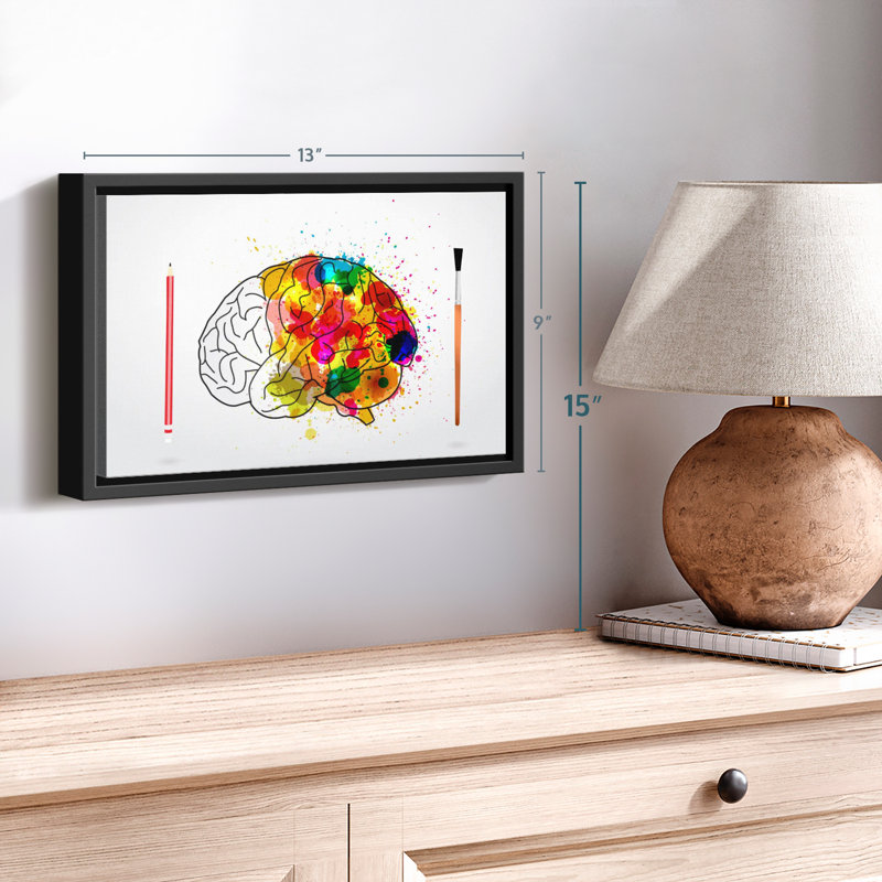 Impression artistique sur toile, H 9 po x l 13 po