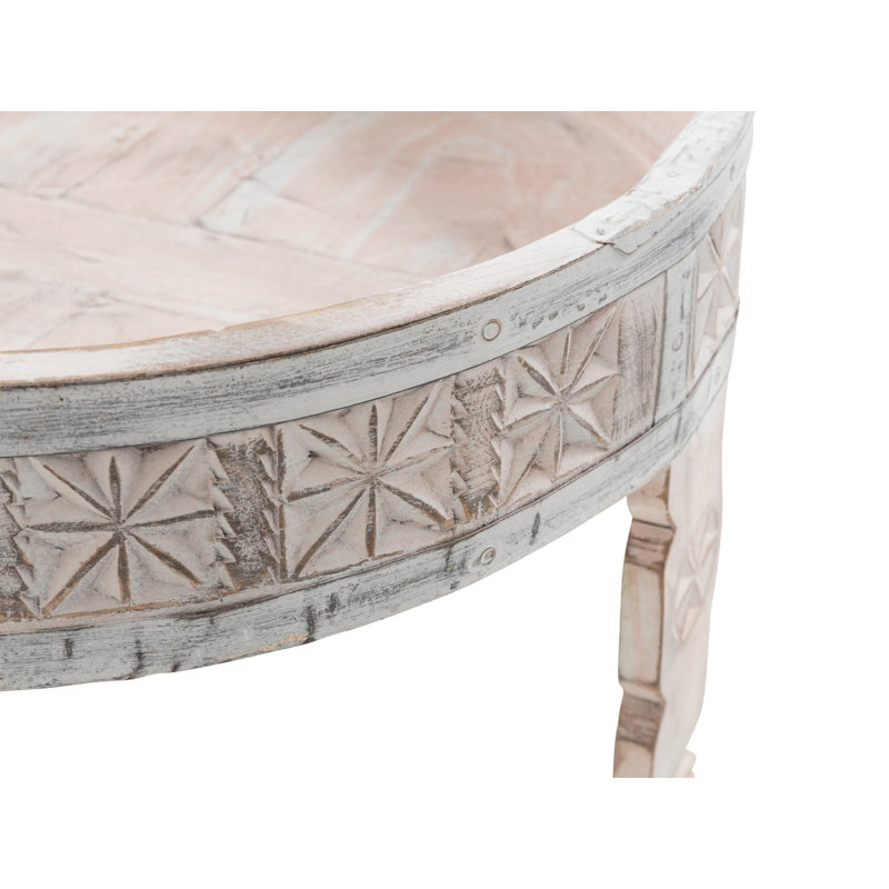 Calonia Solid Wood Tray Top Nesting Tables