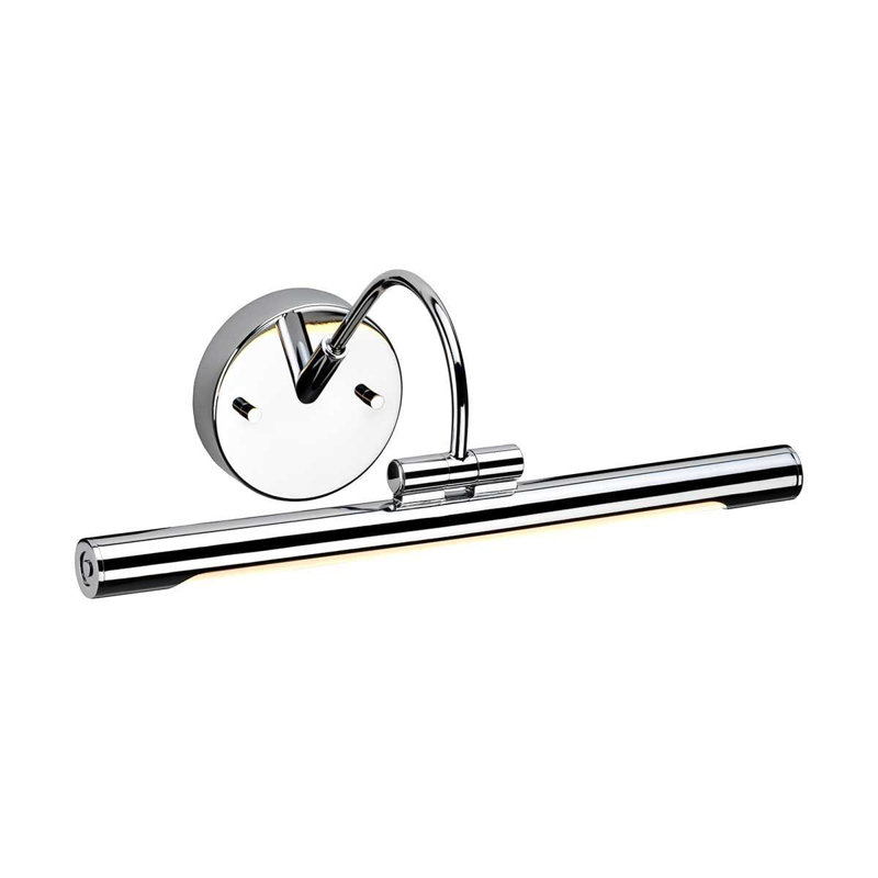 Lampe pour cadre Alton, Chrome poli