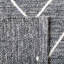 Tapis gris foncé en laine / coton à tissage plat Adcock-1774921850