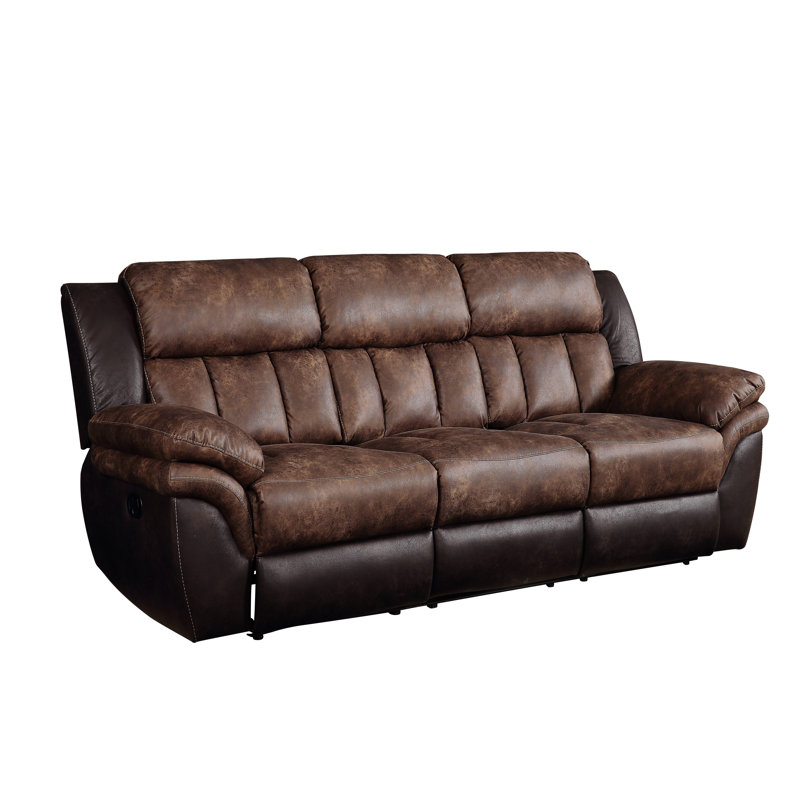 Pillow top Arm Reclining Sofa, Modern Sofa Couch