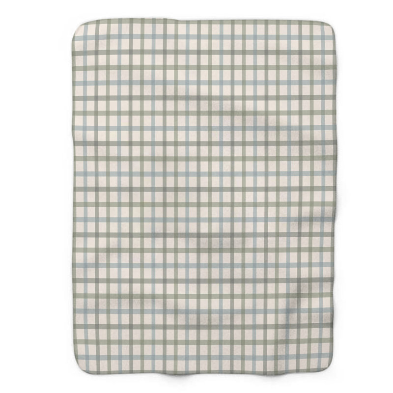 Stone Palette - Couverture sherpa de qualité supérieure 1 pièce, Lit simple