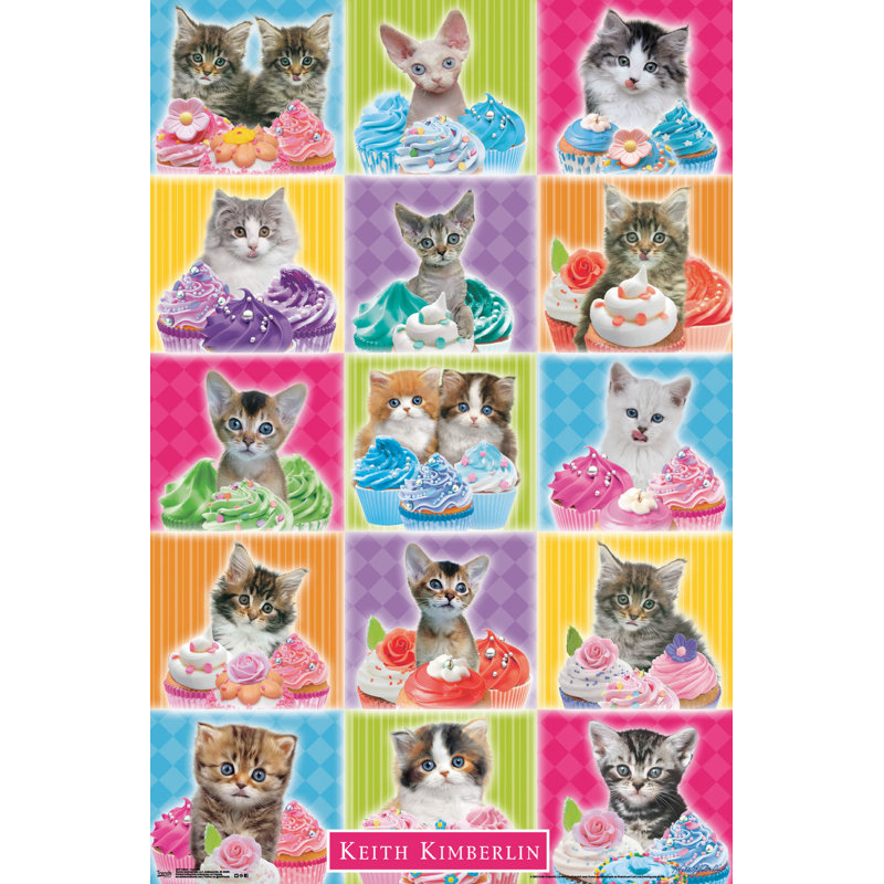 Impression sur papier chat-petits gâteaux