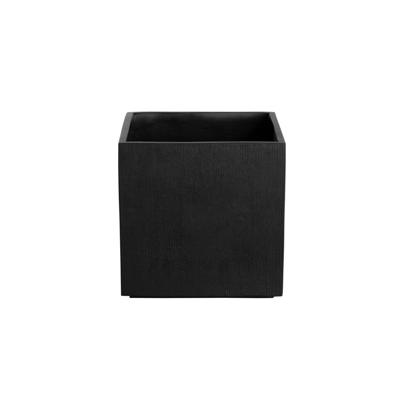 TANSY PLANTER - ANTIQUE BRONZE, Black