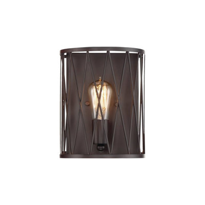 D3778BD12E754FE1AFC91AFFFAF76B56 Arris 8 In. 1-Light Incandescent Wall Sconce