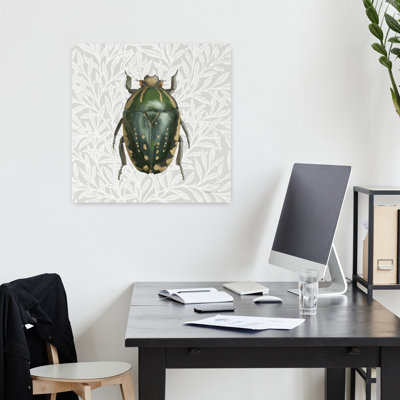 Beetles And Butterflies II Beetle Art