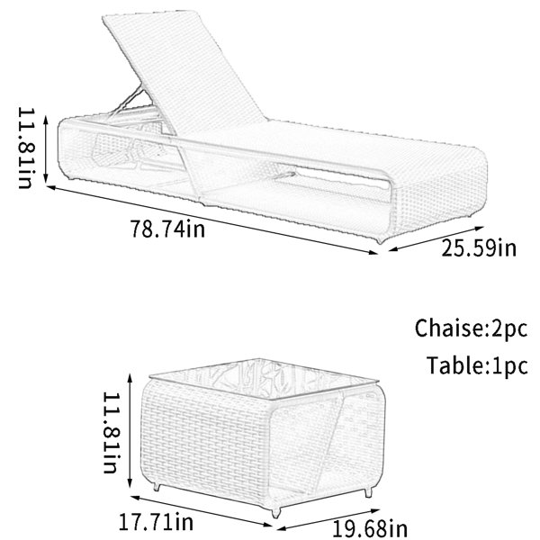 Dimensions du produit