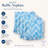 Handcrafted Chevron 100% Cotton Cloth Napkins 