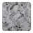 Faux Grey Marble Dining Table with Black Legs