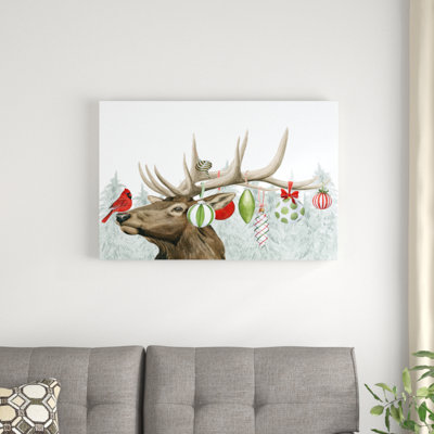 «Festive Forest Collection A» par Grace Popp - impression sur toile tendue