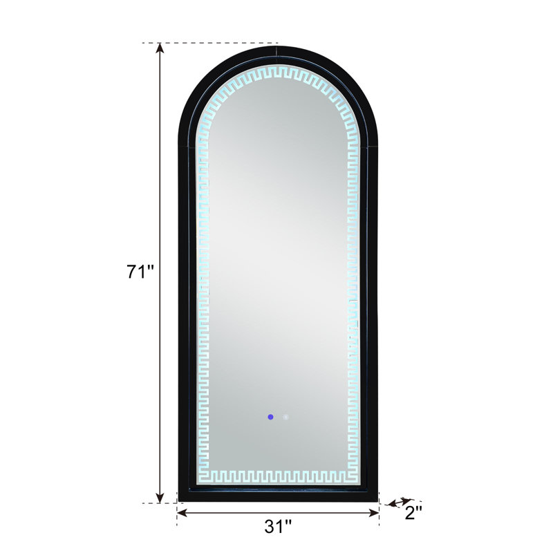 Miroir Jeni, Noir