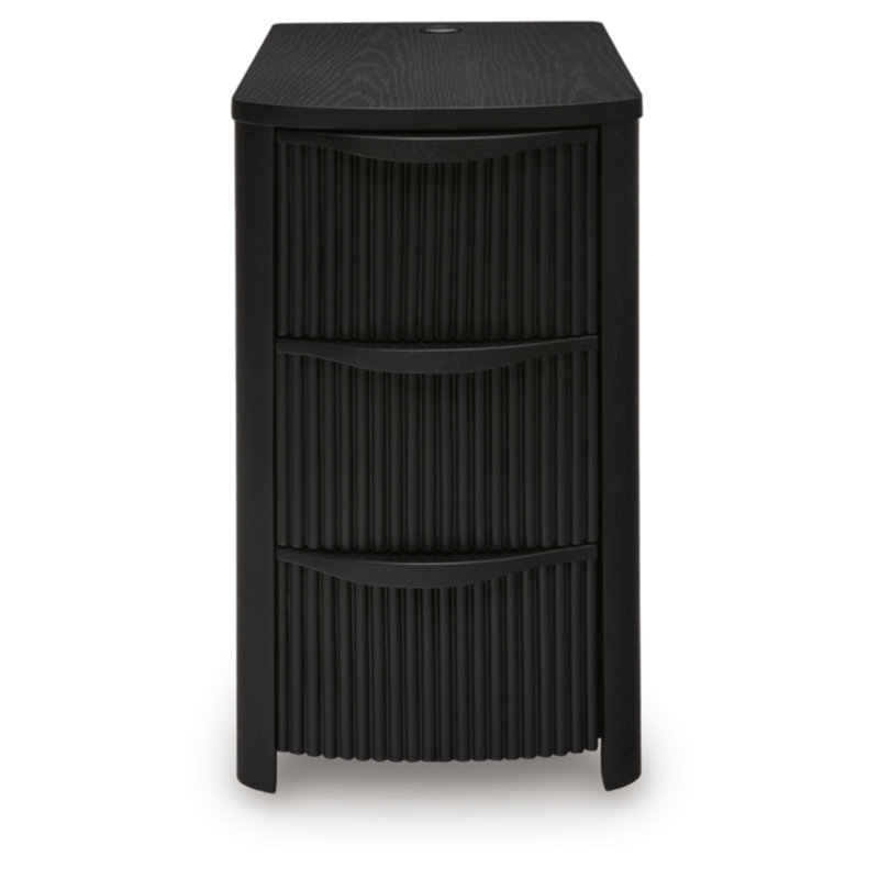 Camdill Chairside End Table, Black
