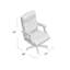 Fauteuil de direction Jake avec finition en bois flotté, velours capitonné champagne-117561202
