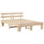 Bed Frame With Headboard Solid Wood Pine-1574490359-1574490357