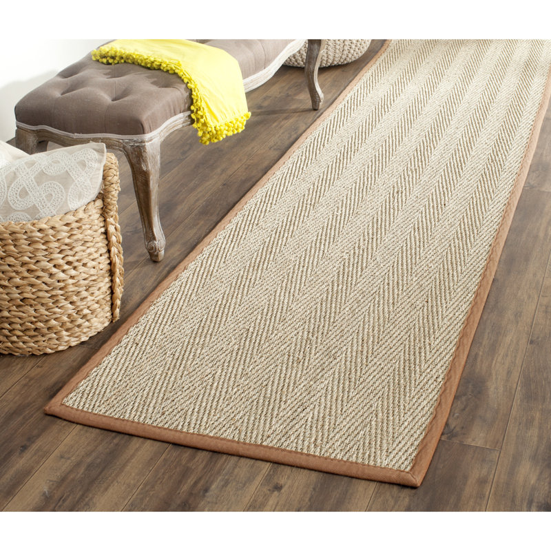 Tapis brun / brun clair Chester, Tapis de couloir beige