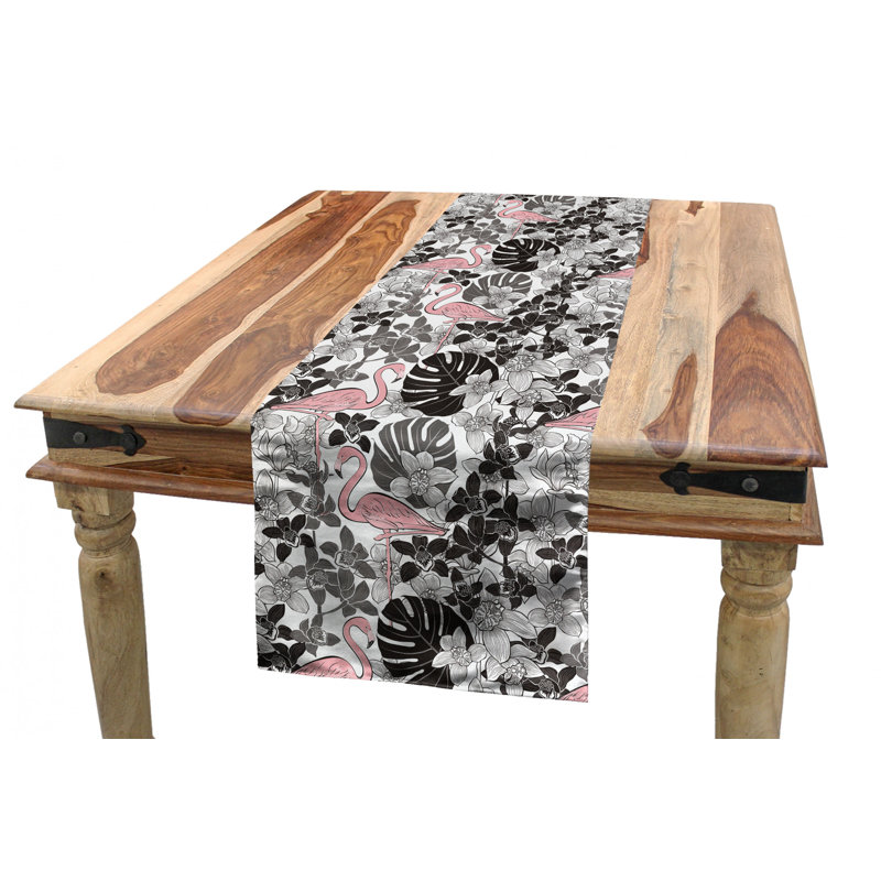 Flamingo Table Runner, 120" x 16"