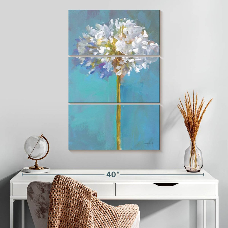 Harnek moderne floral III, H 32 po x l 20 po