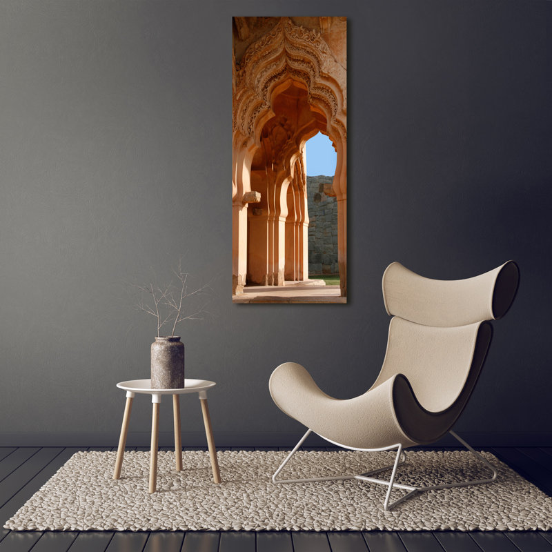 Lotus Mahal Hampi - Wrapped Canvas Print