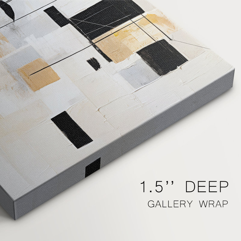 ABSTRACT Series CCCL  -Premium Gallery Wrapped Canvas -Ready to Hang, 48" H x 32" W