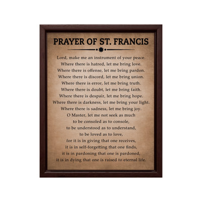 Prayer of Saint Francis