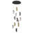 Transitional 12-Light Glass Chandelier -438617876