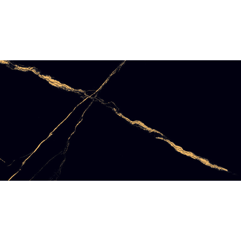 Marques Gold Black Polished (24x48)