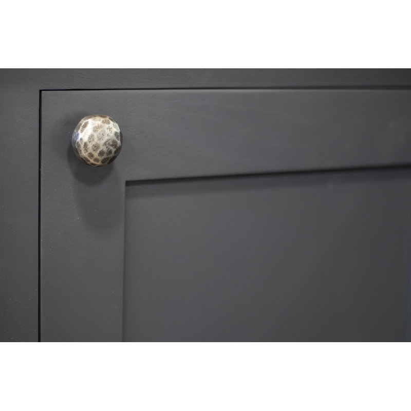 Elan 38mm Diameter Mushroom Knob, Natural Smooth