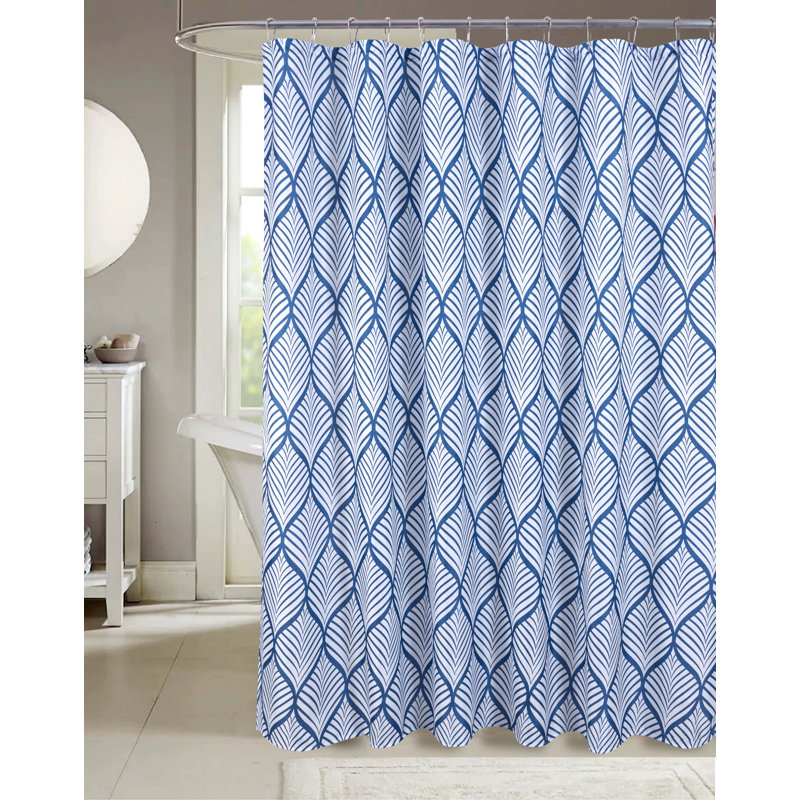 Rideau de douche Raposa, Bleu marine