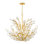 Tulip 9 Light Chandelier - Clear K9 Crystal