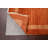 Gabbeh Kashkoli One-of-a-Kind 2'9" x 9'4" New Age Runner Wool Area Rug in Orange