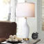Lampe de table en céramique Neira USB