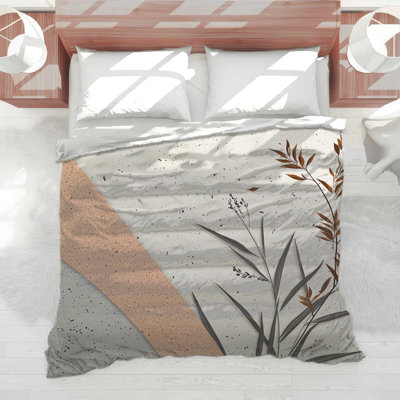 Botanical Bedding Nature Comforter Minimalist