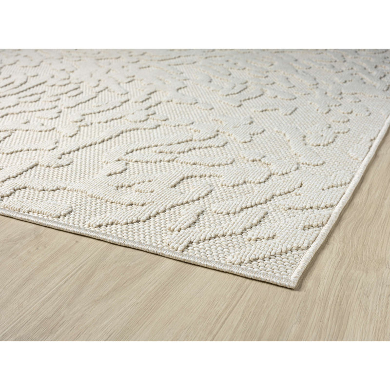 Topo Relief Power Loomed Indoor/Outdoor Rug, Runner 2' x 7'3"