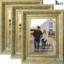 Cadre photo 3 pièces 11 "x 14" doré antique pour affichage mural et de table-1458136638-1458136635-1458136634