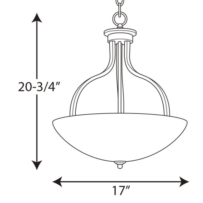 Luminaire suspendu bol 3 lumières unique Van Reipen, Nickel brossé